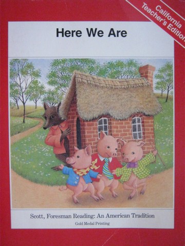 (image for) Reading K Here We Are California TE (CA)(TE)(Spiral) by Marzollo