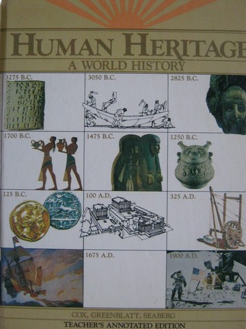 (image for) Human Heritage A World History TAE (TE)(H) by Cox, Greenblatt,
