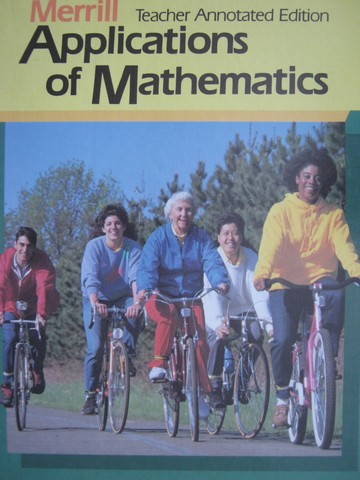 (image for) Merrill Applications of Mathematics TAE (TE)(H) by Price, Brame,