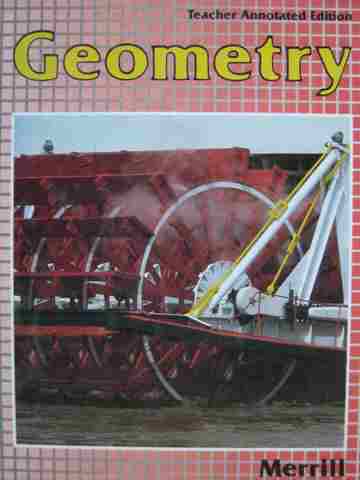(image for) Merrill Geometry TAE (TE)(H) by Yunker, Cummins, Burrill