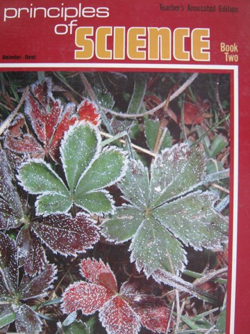 (image for) Principles of Science Book 2 3e TAE (TE)(H) by Heimler & Neal