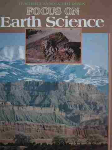 (image for) Focus on Earth Science TAE (TE)(H) by Sutherland, White, Davies,