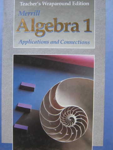(image for) Merrill Algebra 1 Applications & Connections TWE (TE)(H)