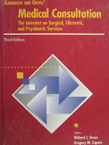 (image for) Kammerer & Gross' Medical Consultation 3rd Edition (H) by Gross,