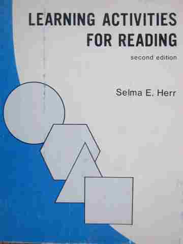 (image for) Learning Activities for Reading 2nd Edition (P) by Selma E Herr