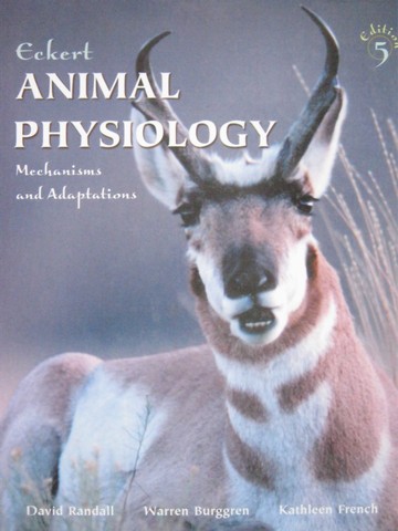 (image for) Eckert Animal Physiology 5th Edition (H) by Randall, Burggren,