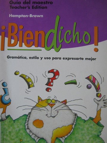 (image for) Bien Dicho! 2 Guia del maestro (TE)(P)