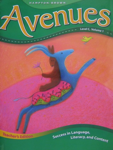 (image for) Avenues Level C TE Volume 1 (TE)(Spiral) by Schifini, Short,