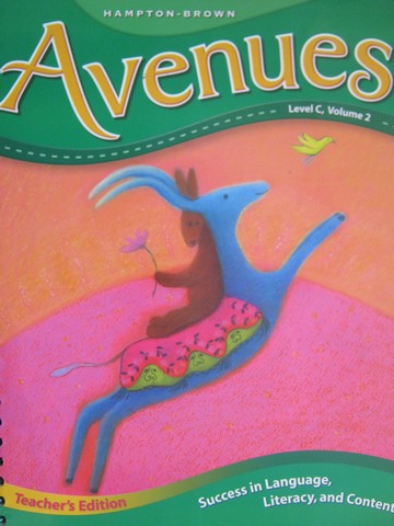 (image for) Avenues Level C TE Volume 2 (TE)(Spiral) by Schifini, Short,