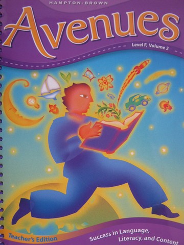 (image for) Avenues Level F TE Volume 2 (TE)(Spiral) by Schifini, Short,