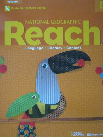 (image for) Reach Level D TE Volume 1 (CA)(TE)(Spiral) by Frey, Kratky,