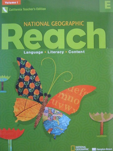 (image for) Reach Level E TE Volume 1 (CA)(TE)(Spiral) by Frey, Kratky,