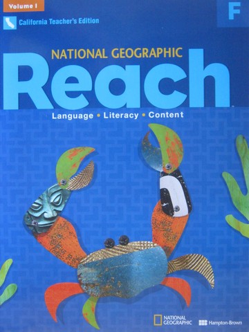 (image for) Reach Level F TE Volume 1 (CA)(TE)(Spiral) by Frey, Kratky,