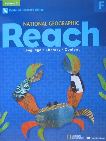 (image for) Reach Level F TE Volume 2 (CA)(TE)(Spiral) by Frey, Kratky,