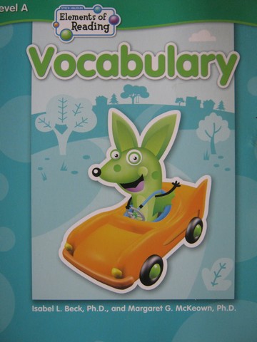 (image for) Elements of Reading A Vocabulary (P) by Beck & McKeown