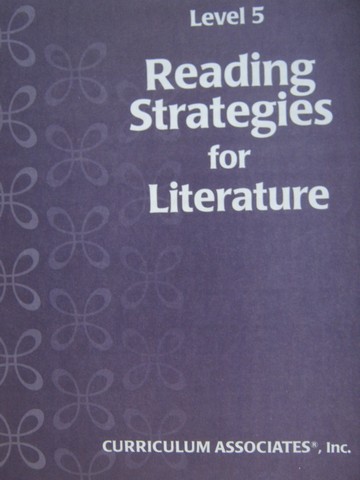 (image for) Reading Strategies for Literature 5 (P) by Terri Crawford Jones