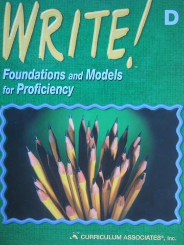 (image for) Write! Foundations & Models for Proficiency D (P) - Click Image to Close