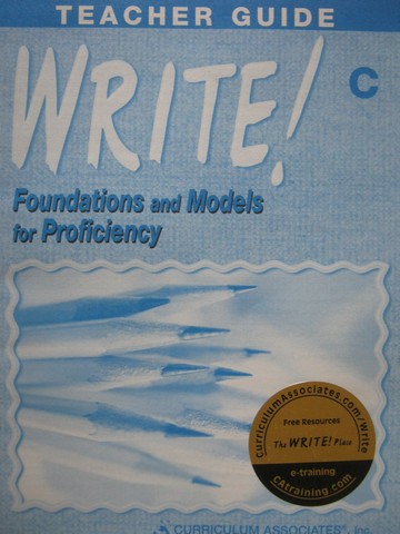 (image for) Write! Foundations & Models for Proficiency C TG (TE)(P)