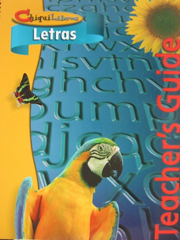(image for) ChiquiLibros Letras Teacher's Guide (TE)(Spiral)