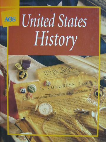 (image for) AGS United States History (H) by John Napp & Wayne King - Click Image to Close
