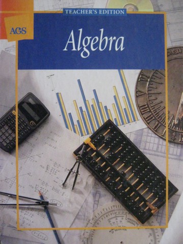 (image for) AGS Algebra TE (TE)(Spiral) by Siegfried Haenisch