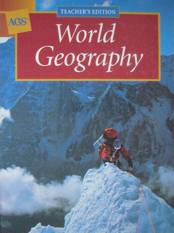 (image for) AGS World Geography TE (TE)(H) by Marcel Lewinski