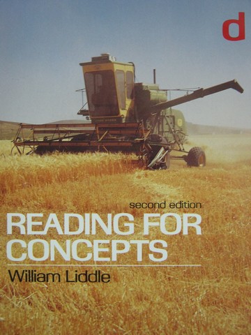 (image for) Reading for Concepts D 2nd Edition (P) by William Liddle
