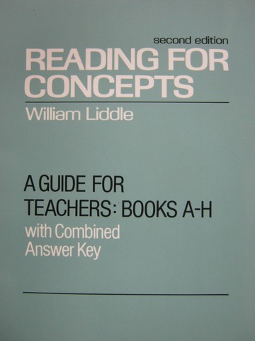 (image for) Reading for Concepts A-H 2nd Edition TG & Answer Key (TE)(P)