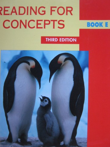 (image for) Reading for Concepts Book E 3rd Edition (P)