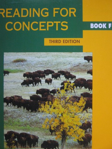(image for) Reading for Concepts Book F 3rd Edition (P)