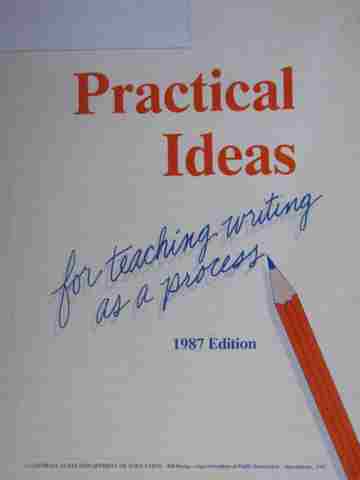(image for) Practical Ideas for Teaching Writing As a Process (P) by Olson
