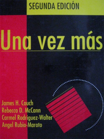 (image for) Una vez mas Segunda Edicion (H) by Couch, McCann,