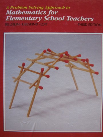 (image for) A Problem Solving Approach to Mathematics 3rd Edition (H)