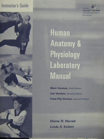 (image for) Human Anatomy & Physiology 6e Lab Manual IG (TE)(P) by Marieb,