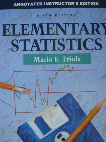 (image for) Elementary Statistics 5e AIE (TE)(H) by Mario F Triola