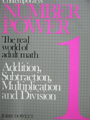 (image for) Contemporary's Number Power 1 (P) by Jerry Howett