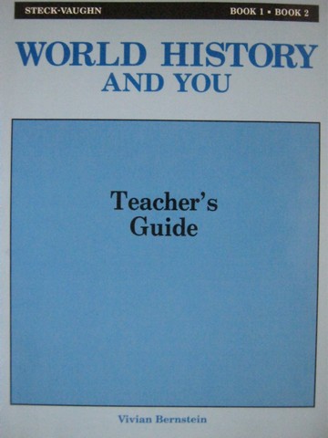 (image for) World History & You Books 1 & 2 TG (TE)(P) by Vivian Bernstain