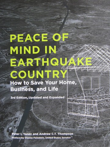 (image for) Peace of Mind in Earthquake Country 3rd Edition (P) by Yanev,