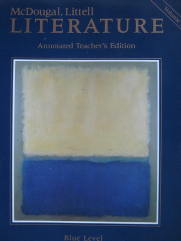 (image for) ML Literature 10 Blue Level ATE Volume 2 (TE)(P) by Foote,