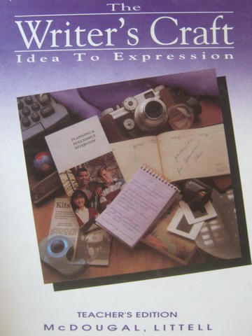 (image for) Writer's Craft 12 Purple Level TE (TE)(H) by Blau, Elbow,