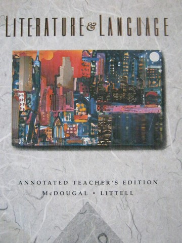 (image for) Literature & Language 10 Blue Level ATE (TE)(H) by Applebee,