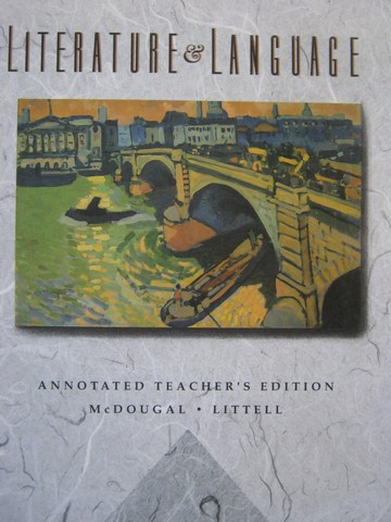 (image for) Literature & Language 12 Purple Level ATE (TE)(H) by Applebee,