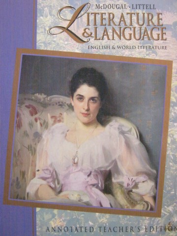 (image for) Literature & Language 12 Purple Level ATE (TE)(H) by Goheen