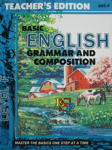 (image for) Basic English Grammar & Composition Level F TE (TE)(P) by Brooks