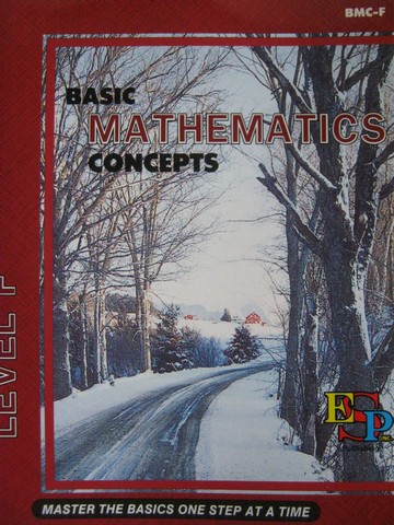 (image for) Basic Mathematics Concepts Level F (P) by Serena Crompton
