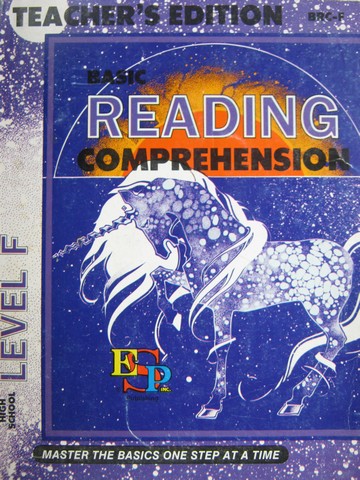 (image for) Basic Reading Comprehension Level F TE (TE)(P) by Brooks & Shaw