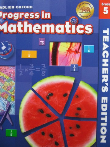 (image for) Progress in Mathematics 5 TE (CA)(TE)(Spiral) by LeTourneau