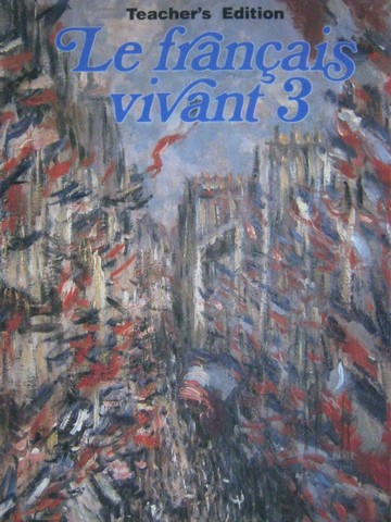 (image for) Le francais vivant 3 TE (TE)(H) by Fralin & Szeps-Fralin