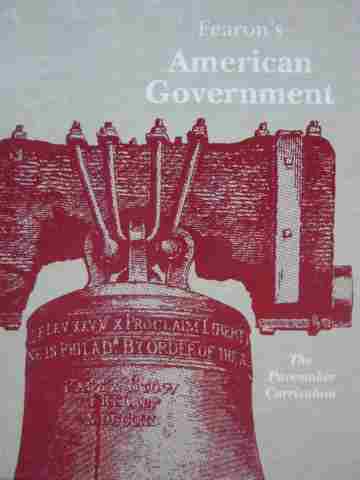 (image for) Fearon's American Government (H) by Corinn Codye