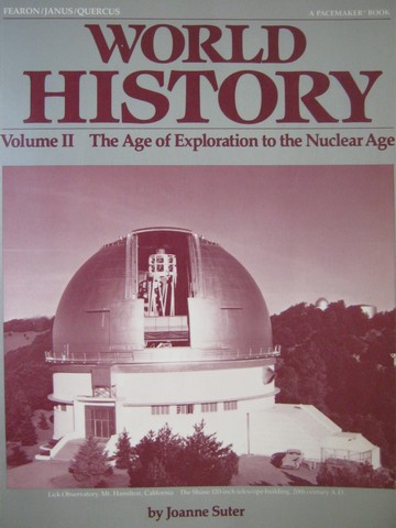 (image for) World History Volume 2 The Age of Exploration to the Nuclear (P)